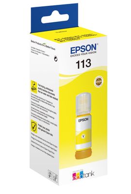 Epson C13T06B440 113 EcoTank Navulinkt Origineel Epson Geel 70 ml