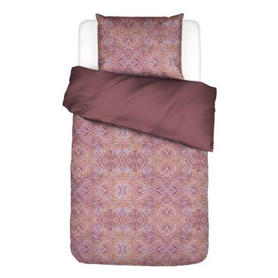 Essenza Boheme Dekbedovertrek - 1-persoons (140x200/220 Cm + 1 Sloop) - Katoen Satijn - Rabarber