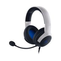 Razer Kaira X Bedrade Gaming Headset voor Playstation 5/PS5, PS4, PC, Mac, Mobiel: 50mm Drivers - HyperClear Cardioid Mic - Memory Foam Kussens - On-Headset Bediening - Wit & Zwart
