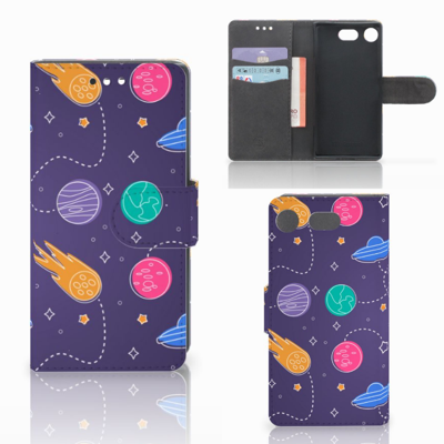 Sony Xperia XZ1 Compact Wallet Case met Pasjes Space