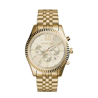 Michael Kors horloge MK8281 Lexington Goud Michael Kors horloge MK8281 Lexington Goud