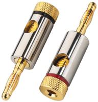 Monacor BP-150 kabel-connector banana Goud - thumbnail