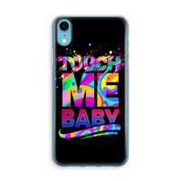 Touch Me: iPhone XR Transparant Hoesje