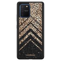 Samsung Galaxy S10 Lite hoesje - Chevron luipaard