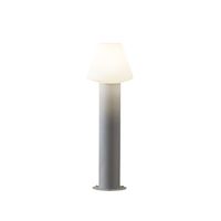 Konstsmide 7272-302 Barletta Staande buitenlamp Spaarlamp E27 18 W Acrylglas mat, Grijs - thumbnail