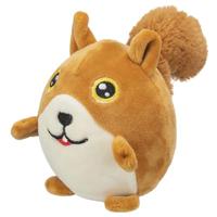 TRIXIE Eekhoorntje pluche hondenspeelgoed om op te kauwen, kalmerend en de binding te bevorderen