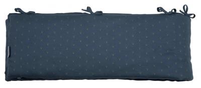 Pericles boxbumper 320 x 30 cm katoen donker