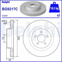 Remschijf BG9217C - thumbnail