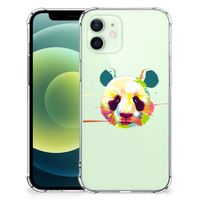 iPhone 12 Mini Stevig Bumper Hoesje Panda Color - thumbnail