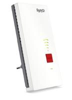 Avm Fritz!Repeater 2400 (Dual-WLAN AC + N Tot 1.733 Mbit/S (5Ghz) + 600 Mbit/S (2,4 Ghz), 1 X Gigabit Lan, Duitstalige Versie)