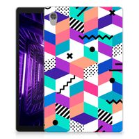 Lenovo Tab M10 HD (2de generatie) Back Cover Blokken Kleurrijk