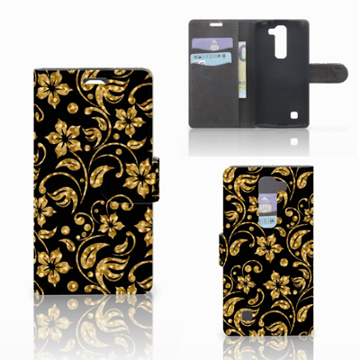 LG Magna | G4C Hoesje Gouden Bloemen
