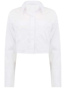 Citizens of Humanity chemise Bea à coupe crop - Blanc