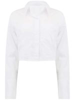 Citizens of Humanity chemise Bea à coupe crop - Blanc