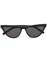 Saint Laurent Eyewear lunettes de soleil à monture papillon - Noir - thumbnail