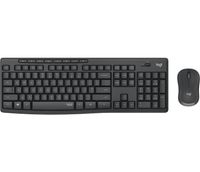 Logitech MK295 Silent Wireless Combo toetsenbord RF Draadloos QWERTY Brits Engels Zwart - thumbnail