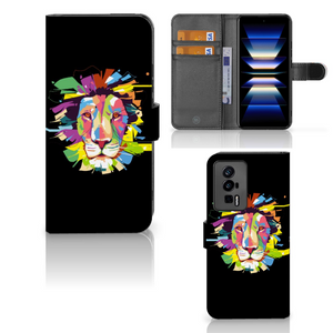 Xiaomi Poco F5 Pro Leuk Hoesje Lion Color