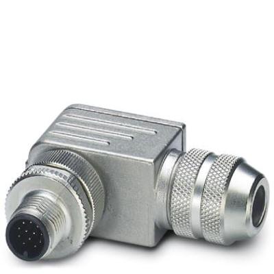 Phoenix Contact 1404412 Sensor/actuator connector, niet geassembleerd M12 Aantal polen (sensoren): 12 Stekker, recht 1 stuk(s)