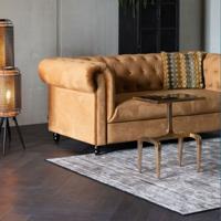 Dutchbone Vloerkleed 'Keklapis' 200 x 300cm, kleur Grey