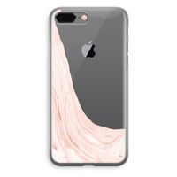 Peach bath: iPhone 8 Plus Transparant Hoesje