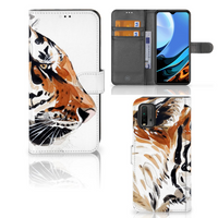 Hoesje Xiaomi Redmi 9T | Poco M3 Watercolor Tiger