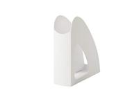 HAN Re-Loop 16218-912, 6 stuks, zeg ja tot 100% gerecycled, krantenstandaard, staande map, modern, jong design voor DIN A4/C4-documenten, 76 x 239 x 256 mm, wit