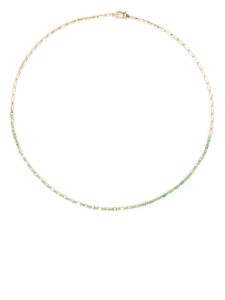 Suzanne Kalan collier en or 18ct serti d'émeraudes