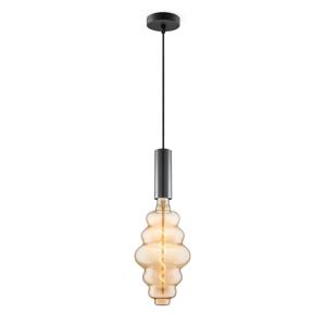 Home sweet home hanglamp Saga zwart Cloud - amber