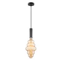 Home sweet home hanglamp Saga zwart Cloud - amber