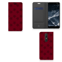 Nokia 5.1 (2018) Hoesje met Magneet Sterren