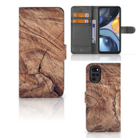 Motorola Moto G22 Book Style Case Tree Trunk