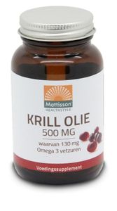 Krill olie omega 3 500mg