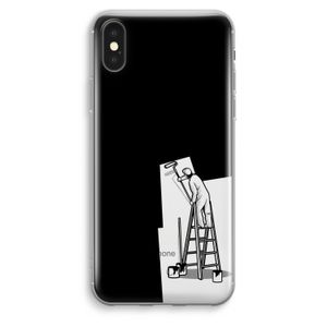 Musketon Painter: iPhone XS Max Transparant Hoesje