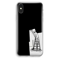 Musketon Painter: iPhone XS Max Transparant Hoesje - thumbnail