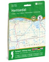 Wandelkaart 3022 Topo 3000 Hemsedal | Nordeca - thumbnail