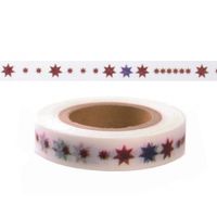 Washi knutsel tape met sterren - thumbnail