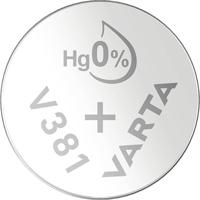 Varta Knoopcel 381 1.55 V 1 stuk(s) 49 mAh Zilveroxide SILVER Coin V381/SR55 NaBli 1