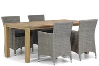 Garden Collections Dublin/Bristol 180 cm dining tuinset 5-delig