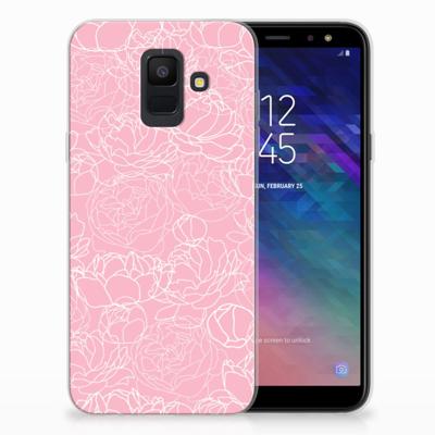 Samsung Galaxy A6 (2018) TPU Case White Flowers Samsung Galaxy A6 (2018) TPU Case White Flowers