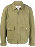 Woolrich veste bomber à fermeture zippée - Vert - thumbnail