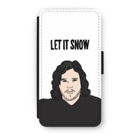 Let It Snow: iPhone XS Flip Hoesje - thumbnail