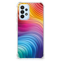 Shockproof Case voor Samsung Galaxy A23 Regenboog