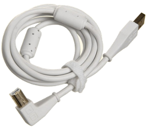 Chroma Cables USB-A Naar USB-B Haaks Wit