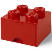 Room Copenhagen LEGO Brick Drawer 4 Rood opbergdoos