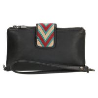 Micmacbags Portemonnee / Clutch L Friendship Zwart - thumbnail