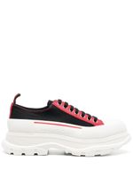 Alexander McQueen baskets Tread Slick à plateforme - Noir - thumbnail