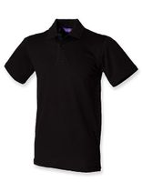 Henbury W305 Men`s Stretch Piqué Polo Shirt - thumbnail