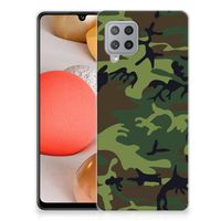 Samsung Galaxy A42 TPU bumper Army Dark - thumbnail