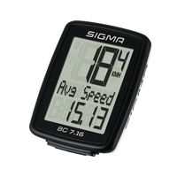 Sigma BC 7.16 Fietscomputer Via kabel Met wielsensor - thumbnail