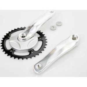 Hzb Crankstel 38t 152 m disc alu zilver